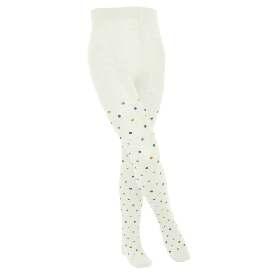 Falke tights Multidot 2024 (sustainable cotton) cream white Children