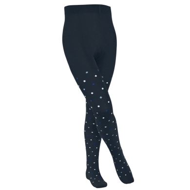 Falke Multidot Tights 2024 (sustainable cotton) space blue Children