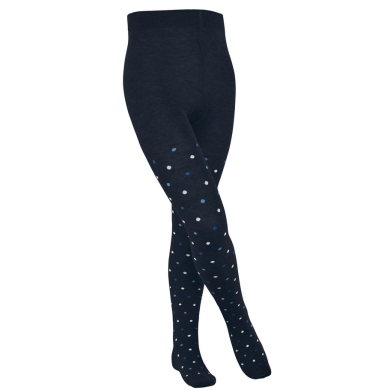 Falke Tights Multidot 2024 (sustainable cotton) navy blue Children