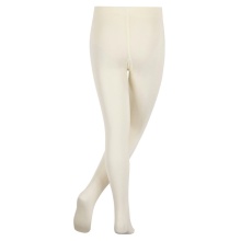 Falke Tights Romantic Dot (transparent and matte fine tights) cream children