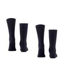 Falke Daily Sock Crew Swing Navy Blue Men - 2 Pairs