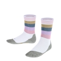 Falke Day Sock Active Fox (Cotton Blend) White/Multicoloured Children - 1 Pair