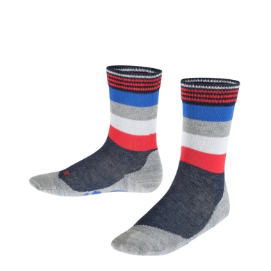 Falke Daily Sock Active Fox (Cotton Blend) Navy/Multicoloured Children - 1 Pair