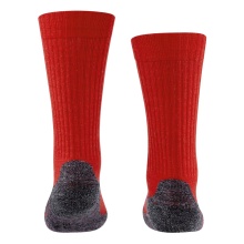 Falke Day Sock Active Warm (warming Merino wool) red Children - 1 Pair