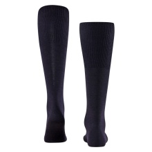 Falke Airport Knee-High Socks (climate-regulating, skin-friendly) navy blue Men - 1 Pair