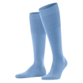 Falke Airport Knee-High Socks (climate-regulating, skin-friendly) light blue Men - 1 Pair