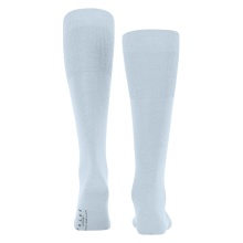 Falke Day Sock Airport Knee-High Socks (climate-regulating, skin-friendly) ice blue Men - 1 Pair