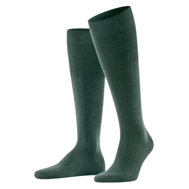 Falke Airport Knee-High Socks (climate-regulating, skin-friendly) hunter green Men - 1 Pair