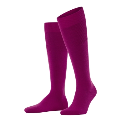 Falke Airport Knee-High Socks (climate-regulating, skin-friendly) pink Men - 1 Pair