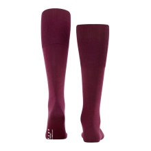 Falke Airport Knee-High Socks (climate-regulating, skin-friendly) burgundy Men - 1 Pair