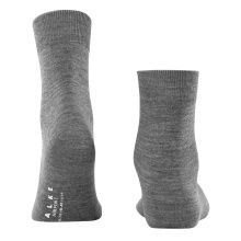 Falke Airport Day Sock (climate-regulating Merino wool) Short Socks dark grey Men - 1 Pair