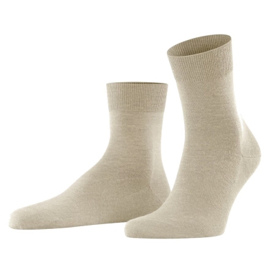 Falke Day Sock Airport (climate-regulating Merino wool) Short socks beige Men - 1 pair