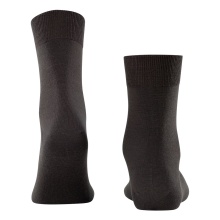 Falke Day Sock Airport (climate-regulating Merino wool) Short socks dark brown Men - 1 pair