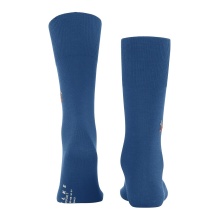 Falke Daily Sock Airport Rudolph (climate-regulating merino wool, knit design) sapphire blue Men - 1 Pair