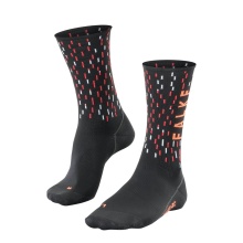 Falke Bike Sock BC Impulse Peloton (pleasantly soft cotton) black/red Men - 1 Pair