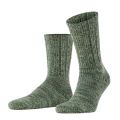 Falke Day Sock Brooklyn Crew (Boot Sock, Chunky Knit Look) Green Men - 1 Pair