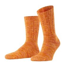 Falke Day Sock Brooklyn Crew (Boot Sock, Chunky Knit Look) orange Men - 1 Pair