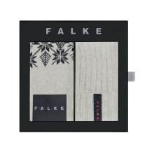 Falke Christmas Gift Set (hat and 1 pair of socks) grey Men