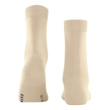 Falke Daily Sock ClimaWool (Merino wool, moisture-regulating) cream white Women - 1 Pair