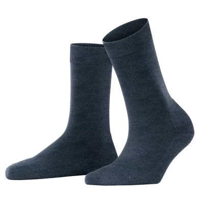 Falke Daily Sock ClimaWool (Merino wool, moisture-regulating) navy blue Women - 1 Pair