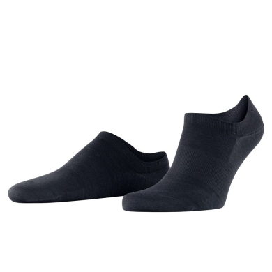 Falke Daily Sock ClimaWool Footlets (moisture-regulating, Merino wool) darknavy Men - 1 Pair