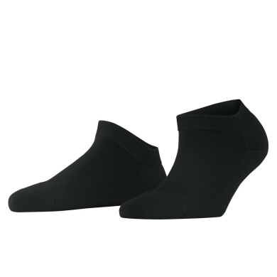 Falke Daily Sock ClimaWool Sneaker (moisture-regulating, Merino wool) black Women - 1 Pair