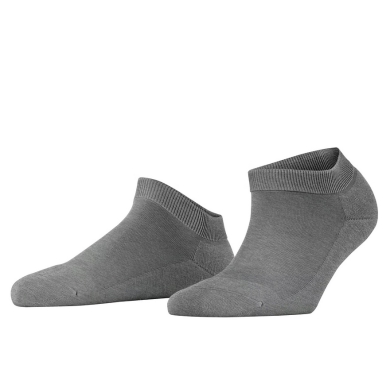 Falke Daily Sock ClimaWool Sneaker (moisture-regulating, Merino wool) grey Women - 1 Pair