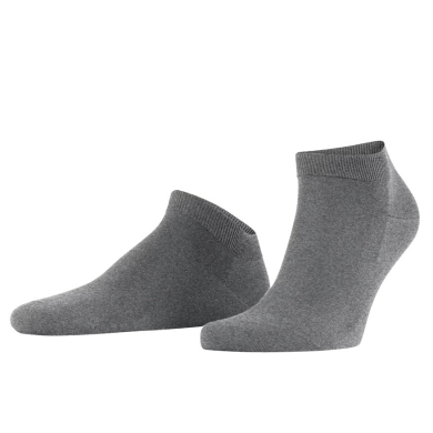 Falke Daily Sock ClimaWool Sneaker (moisture-regulating, Merino wool) grey Men - 1 Pair