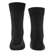 Falke Daily Sock Comfort Wool (skin-friendly cotton) black Children - 1 Pair