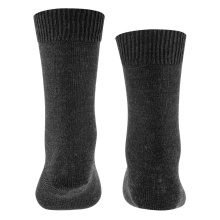 Falke Daily Sock Comfort Wool (skin-friendly cotton) anthracite grey Children - 1 Pair