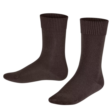 Falke Daily Sock Comfort Wool (skin-friendly cotton) dark brown Children - 1 Pair