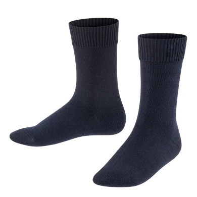 Falke Daily Sock Comfort Wool (skin-friendly cotton) navy blue Kids - 1 Pair