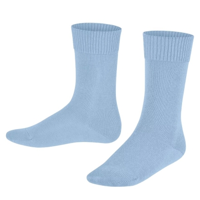 Falke Daily Sock Comfort Wool (skin-friendly cotton) light blue Children - 1 Pair