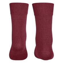 Falke Day Sock Comfort Wool (skin-friendly cotton) burgundy Children - 1 Pair