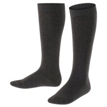 Falke Daily Sock Comfort Wool Knee Socks (warming Merino wool) anthracite grey Children - 1 Pair