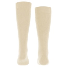 Falke Daily Sock Comfort Wool Knee Socks (warming Merino wool) cream white Children - 1 Pair