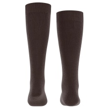 Falke Daily Sock Comfort Wool Knee Socks (warming Merino wool) dark brown Children - 1 Pair