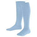 Falke Daily Sock Comfort Wool Knee Socks (warming Merino wool) light blue Children - 1 Pair