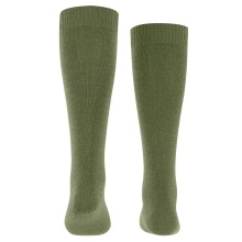 Falke Daily Sock Comfort Wool Knee Socks (warming Merino wool) khaki green Children - 1 Pair