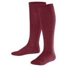 Falke Daily Sock Comfort Wool Knee Socks (warming merino wool) burgundy Children - 1 Pair