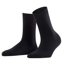 Falke Day Sock Cosy Wool (soft cashmere, temperature-regulating merino wool) black Women - 1 Pair