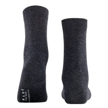 Falke Day Sock Cosy Wool (soft cashmere, temperature-regulating merino wool) anthracite grey Women - 1 Pair