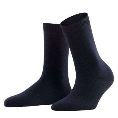 Falke Day Sock Cosy Wool (soft cashmere, temperature-regulating merino wool) navy blue Women - 1 Pair