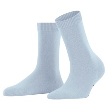 Falke Day Sock Cosy Wool (soft cashmere, temperature-regulating merino wool) light blue Women - 1 Pair