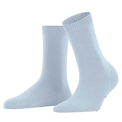 Falke Day Sock Cosy Wool (soft cashmere, temperature-regulating merino wool) light blue Women - 1 Pair