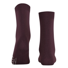 Falke Day Sock Cosy Wool (soft cashmere, temperature-regulating merino wool) burgundy Women - 1 Pair