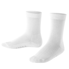 Falke Day Sock Cotton Finesse (skin-friendly cotton) white Children - 1 Pair