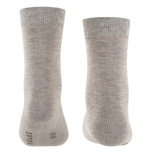 Falke Day Sock Cotton Finesse (skin-friendly cotton) grey Kids - 1 Pair