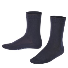 Falke Day Sock Cotton Finesse (skin-friendly cotton) navy blue Children - 1 Pair