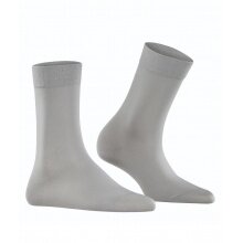 Falke Daily Sock Cotton Touch (skin-friendly cotton) silver/gray Women - 1 Pair